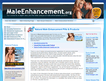 Tablet Screenshot of maleenhancement.org
